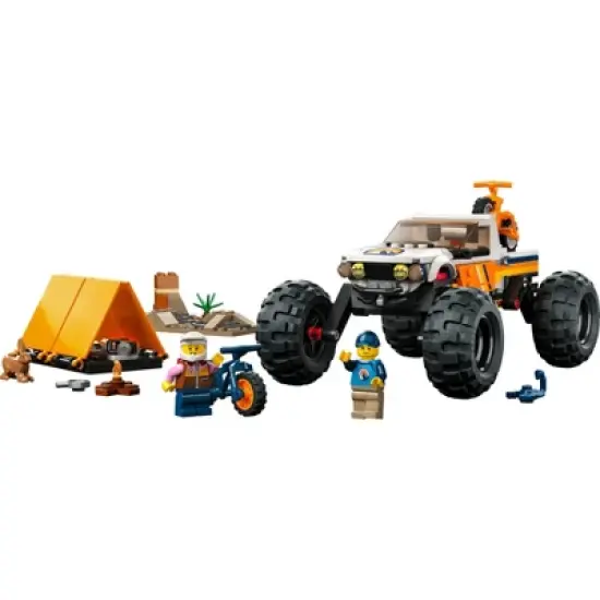 LEGO City 4x4 Off-Roader Adventures Monster Truck Toy 60387 image {1}