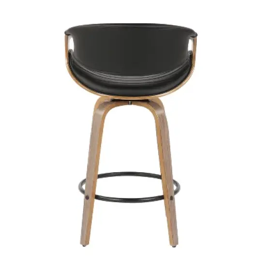 Set of 2 Symphony Upholstered Counter Height Barstools - Lumisource image {4}