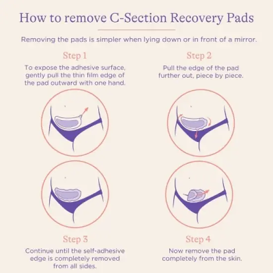Lansinoh C-Section Recovery Pads - 4ct image {3}