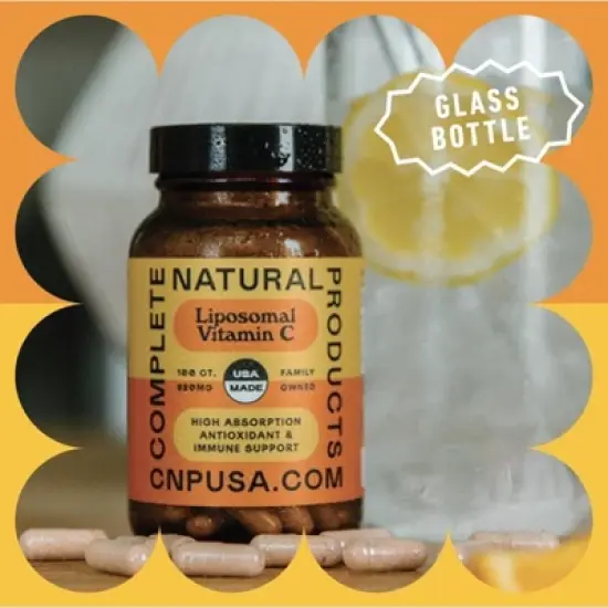 Liposomal Vitamin C Capsules by Complete Natural Products image {3}