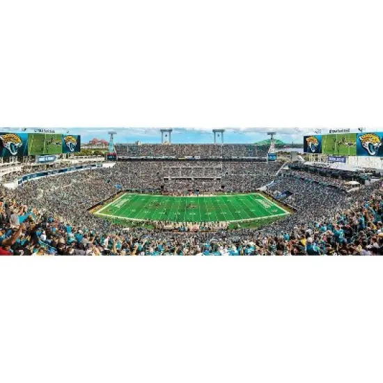 NFL Jacksonville Jaguars 1000pc Pano Puzzle Game image {2}