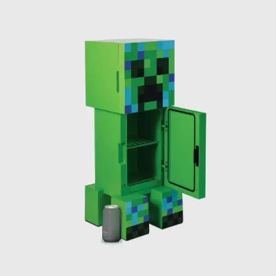 Minecraft Charged Creeper Figural Mini Fridge image {6}
