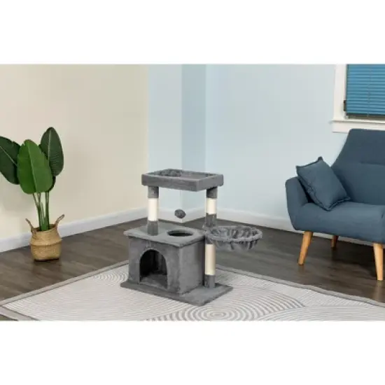 Everyday Value 26in Cat Tree Tower image {1}