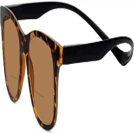 Magz Chelsea Magnetic Front Connecting Polarized Sun OR Bi-Focal Sunglasses in Black Blue image {4}