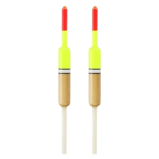 Unique Bargains Plastics Oval Bobber Gear Fishing Floats Rigs 2 Pcs image {4}