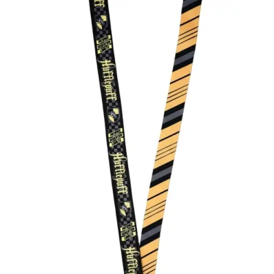 Harry Potter Hufflepuff Characteristics Enamel Charm Lanyard image {2}
