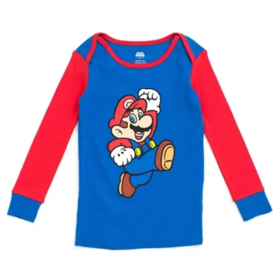 SUPER MARIO Nintendo Sweatshirt and Pants Set Newborn to Toddler image {4}