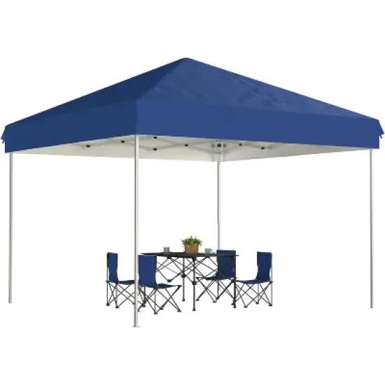 GustoWave 10x10 Ft Pop Up Canopy Tent Outdoor Canopy for Patio, Backyard image {6}
