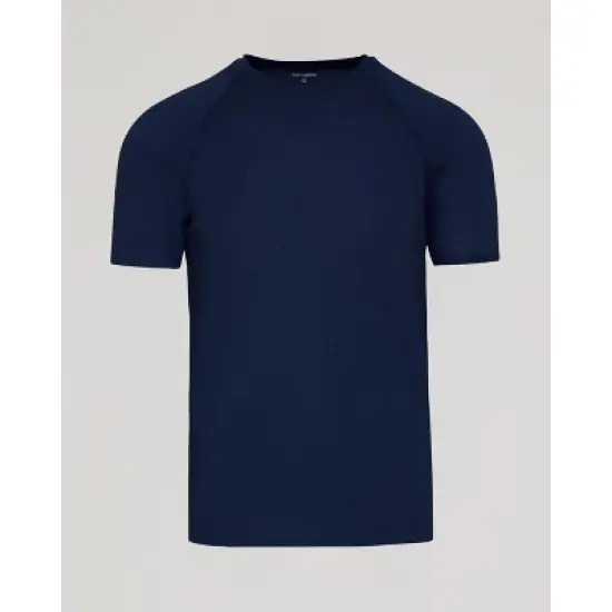 Men's Navy Active Mesh Crew - True Classic image {1}