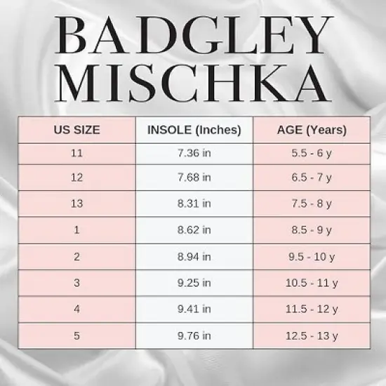 Badgley Mischka Girls' Block Heel Dress Shoes with Bow - Perfect for Parties, Weddings, and Special Occasions (Little Kids/Big Kids) image {6}