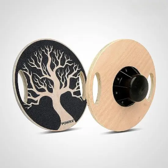 POWRX Balance Board with Handles for Proprioceptive and Physiotherapy Training image {1}
