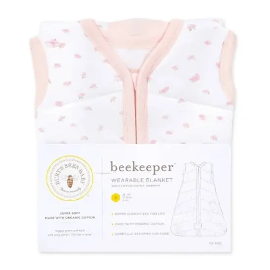Burt's Bees Baby&reg; Beekeeper Organic Cotton Warmer Wearable Blanket - Butterfly Garden image {2}