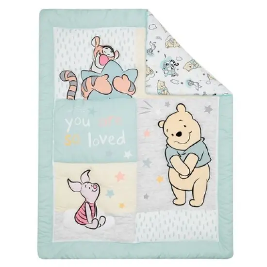 Bedtime Originals Winnie The Pooh Hugs Crib Bedding Set - 3pc image {7}