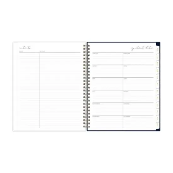 Blue Sky LifeNote It Weekly/Monthly Planning Calendar and Notes 7"x9" Mari image {8}