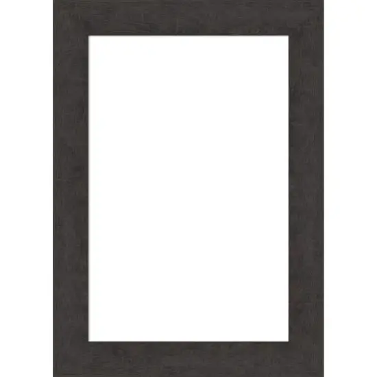 Amanti Art Rustic Plank Espresso Narrow Framed Dry Erase Magnetic Board image {9}