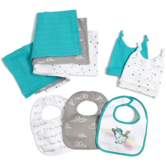 JumpOff Jo - Layette Gift Set 17-Piece Newborn Baby Clothes Pack, 0-3 Months image {2}