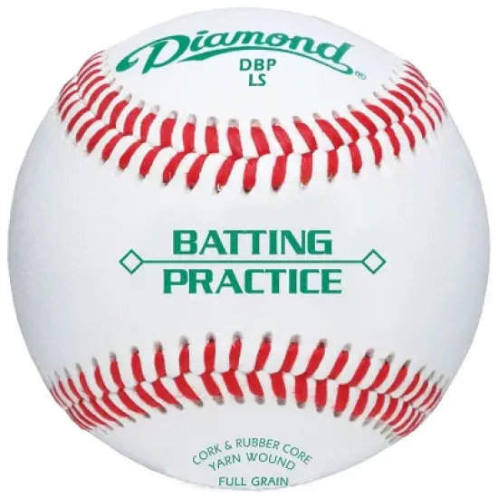 Diamond Sports Batting Practice Low-Seam Baseball (Dozen) image {1}