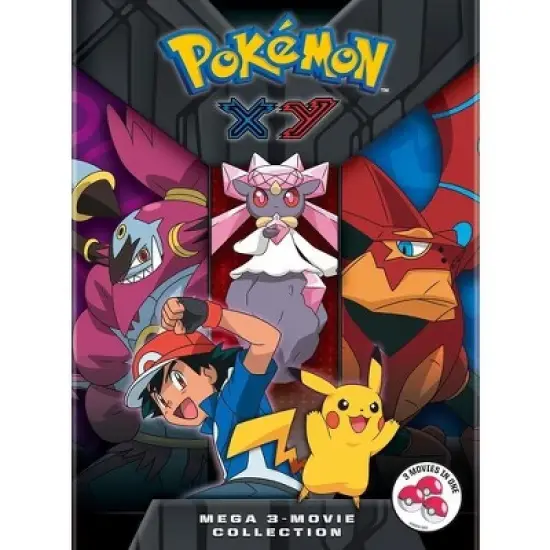 Pokemon XY Mega 3-Movie Collection (DVD) image {1}