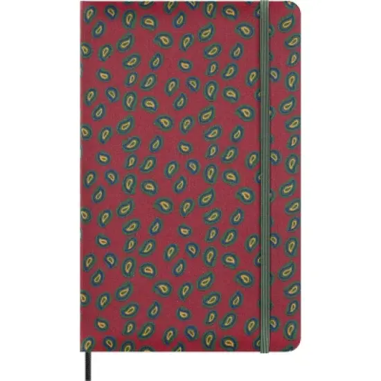 Moleskine Le Professional Silk Bordeaux Large Ruled H Box: Undated Journal with Elastic Closure & Ribbon Marker image {7}