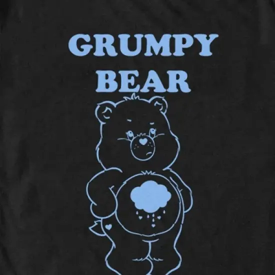 Men's Care Bears Grumpy This Is My Happy Face T-Shirt image {1}