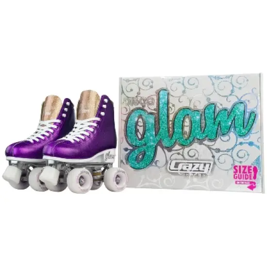 Crazy Skates Glam Adjustable Roller Skates For Women And Girls - Adjusts To Fit 4 Sizes image {3}