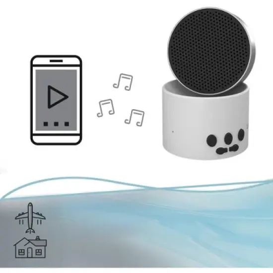 LectroFan Micro 2 Sleep Sound Machine and Bluetooth Speaker with Microphone Fan Sounds and Ocean Sounds image {4}