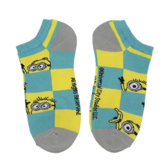 Minions Adult Ankle Socks 5-Pack image {2}
