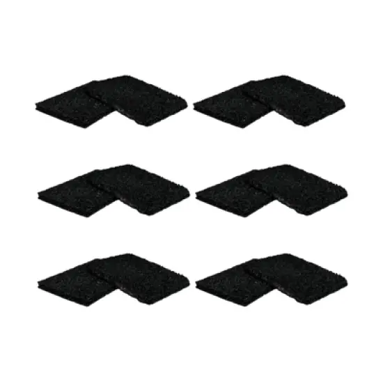 Nispira Activated Charcoal Odor Filter Refills Deodorizers Compatible with Simplehuman Filter Case Trash Cans, 12 Packs image {5}