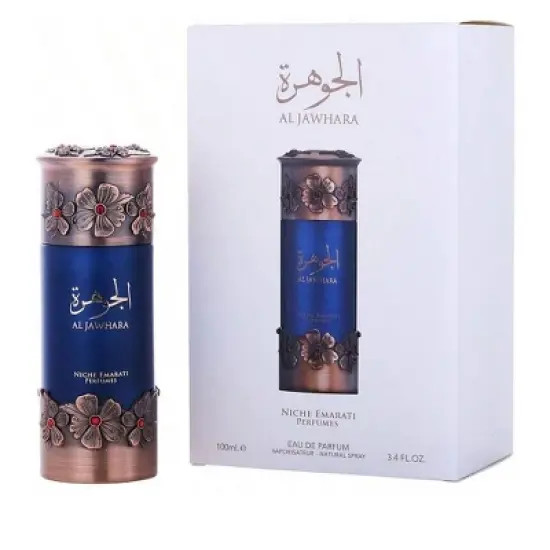 Niche Emarati Al Jawhara By Lattafa Unisex  Eau De Parfum Spray 3.4 Oz image {1}