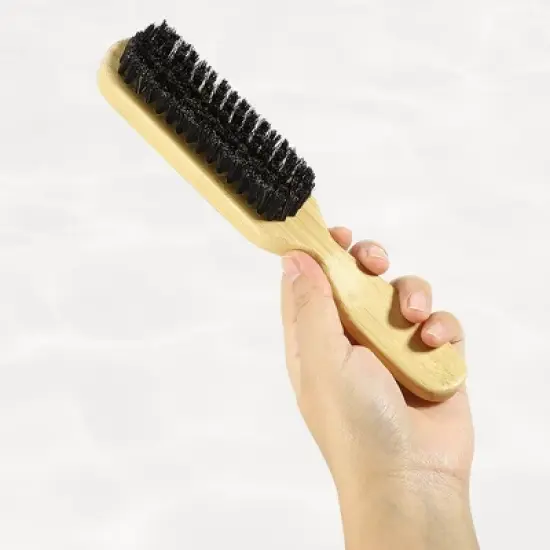 Unique Bargains Men's Bristle Hair Brush 1 Pc image {5}