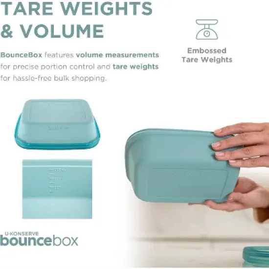 U Konserve Silicone Leak Proof Bento Bounce Box (Set of 2) image {6}