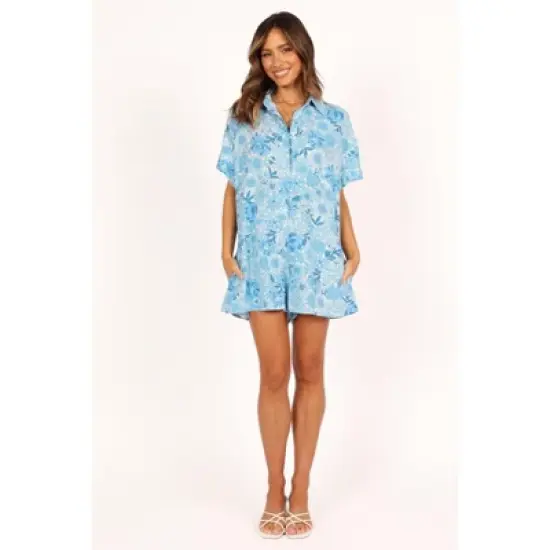 Petal and Pup Womens Emily Button Through Romper image {4}