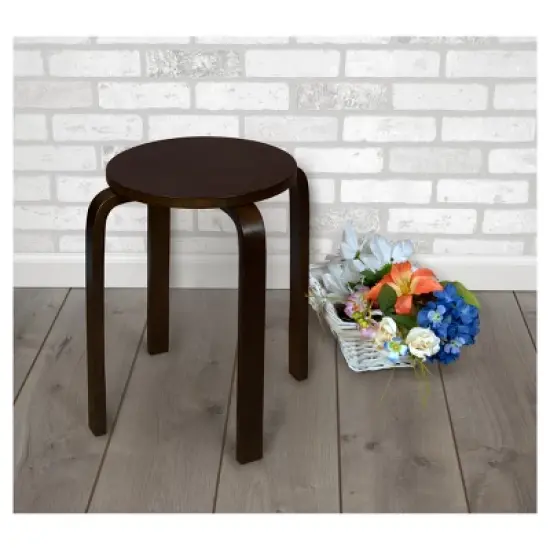 Mia Bentwood Stool Mocha - Niche image {1}