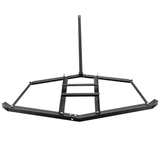 Driveway Drag 74" Width with 2 Adjustable Bars, Heavy Duty Steel Tow Behind Drag Harrow Grader for ATV, Garden Lawn Tractors, Hay Field, Gravel, Soil image {1}