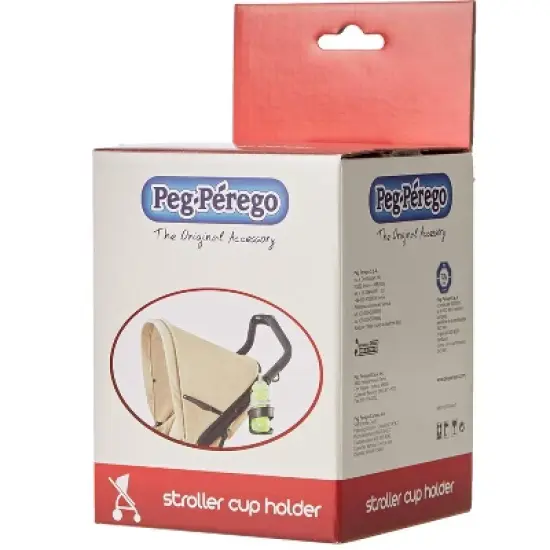 Peg Perego Stroller Cup Holder - Gray image {7}