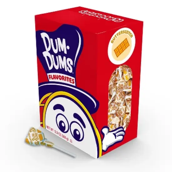 Dum Dums Butterscotch - 50 Count image {3}