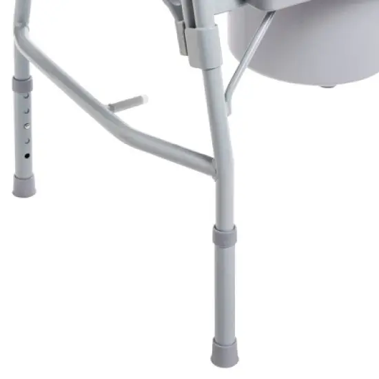 Drive Medical Bariatric Drop Arm Bedside Commode Chair image {8}