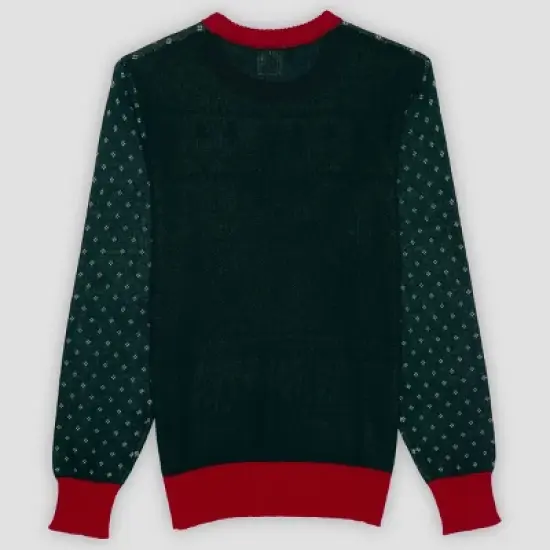 Men's The Grinch Pullover Sweater - Green image {1}