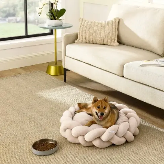 Sam's Pets Ivy 20'' Dog Bed in Beige image {1}