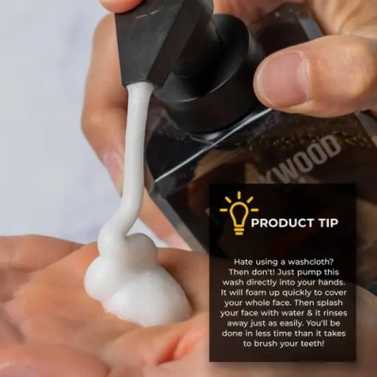 Blackwood for Men X-Punge Foaming Face Wash - 4.55 fl oz image {5}