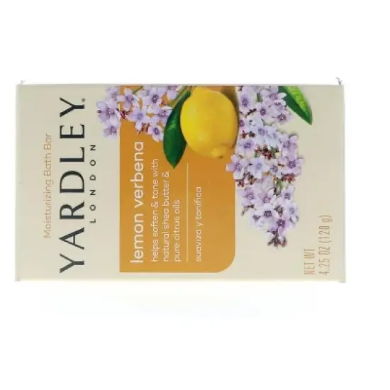 Yardley Lemon Verbena Bath Bar, 4.25 oz image {4}