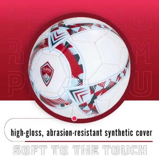 MLS Colorado Rapids Size 5 Soccer Ball: Rubber Bladder, image {3}