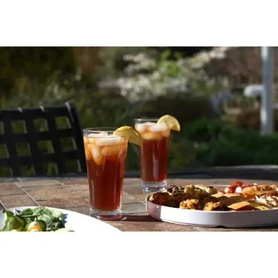 Fortessa Outside Copolyester 20 Ounce Iced Beverage Glass, Set of 6 image {1}