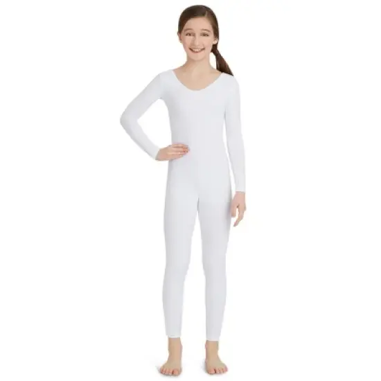 Capezio Team Basics Long Sleeve Unitard - Girls image {4}
