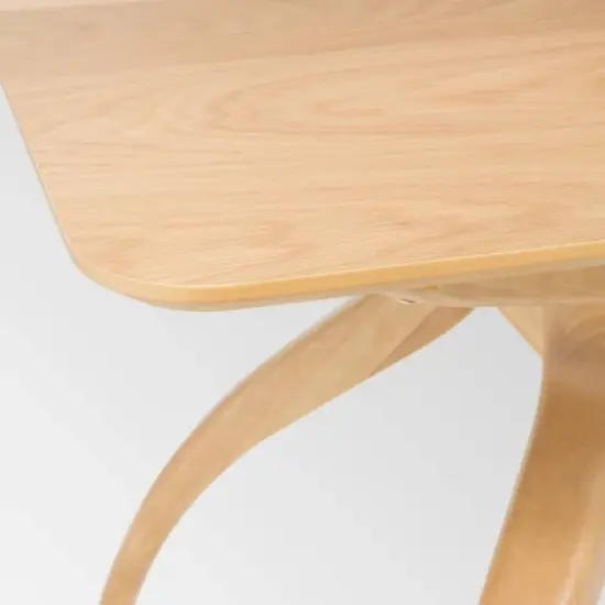 Salli Rectangular Dining Table - Natural Oak - Christopher Knight Home image {4}