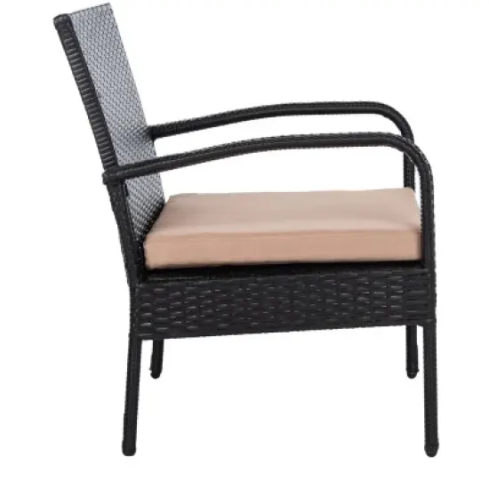 Moore 3 Piece Lounge Set - Indoor/Outdoor - PAT9009 - Safavieh image {8}