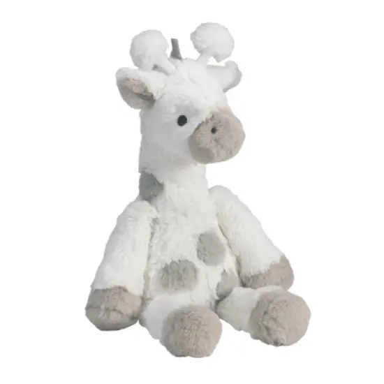 Lambs & Ivy Signature Goodnight Giraffe Moonbeams Plush Giraffe Stuffed Animal 11.5 Inch - Millie - Gray/White image {1}