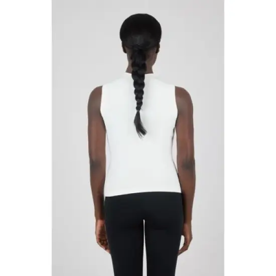 Yogalicious Womens 2 Pack Mock Neck Presley Fitted Tank Top image {4}