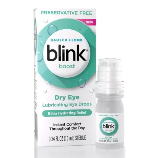 Blink Tears Lubricating and Hydrating Dry Eye Drops - Preservative Free - 10ml image {7}