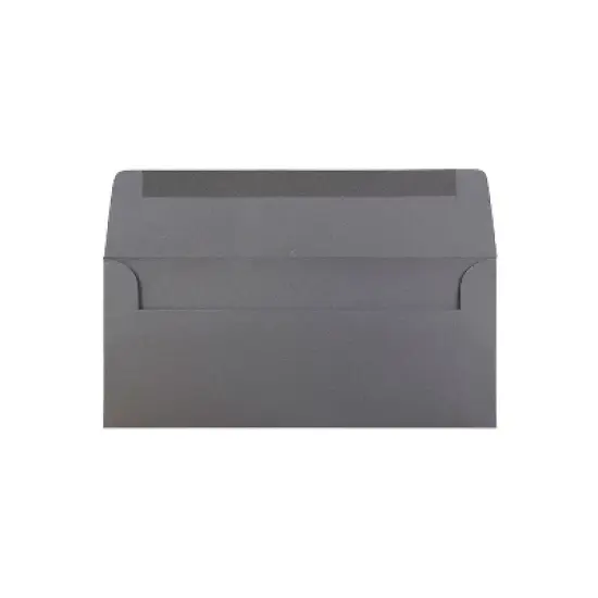 JAM Paper #10 Business Envelope 4 1/8" x 9 1/2" Dark Grey 25/Pack (36396438) image {1}